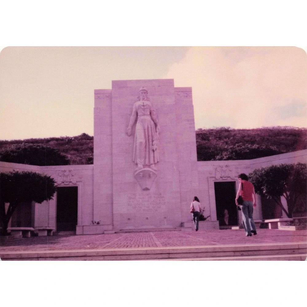 Vintage 1970s-80s Punchbowl Cemetery Honolulu Hawaii Photo Lot of 8 - Picture 4 of 8